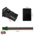 کلید دو پل فشاری مدل 4 - Image 2