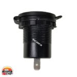 شارژر اینترنال گرد USB سه پورت کلید دار QC 3.0 - Image 2