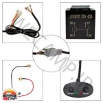 پروژکتور داخل سپر ریموت دار 2رنگ مربع Projector GS - Image 3