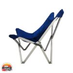 صندلی ساحلی آلومینیومی رنگ آبی Beach chair - Image 2