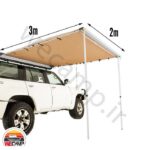 سایبان بغل خودرو طرح نرمال سایز Side canopy of the car 3*2 - Image 2