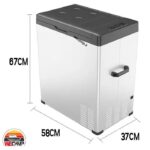 یخچال فریزر سفری 75 لیتری کرونی مدل   CRONY C75 - Image 6