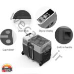 یخچال فریزر سفری 50 لیتری کرونی باطری دار مدل  CRONY ECX50 - Image 6