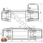 وینچ کابلی پلی Winch PULI 13000 lbs - Image 2