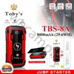 جامپ استارتر خودرو و پاوربانک توبیز jump starter TOBY’S مدل TBS-8A - Image 6