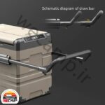 یخچال فریزر سفری 45 لیتری آلپیکول مدل  ALPICOOL TAW45 - Image 12