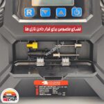 کمپرسور باد (پمپ باد) چهار سیلندر کمل  Air Compressor CAMEL مدل wm102-45 - Image 4