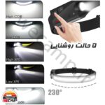 هدلامپ توبیز TOBYS مدل HEADLAMP-02 - Image 4
