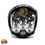 چراغ کبری 7 اینچی رنگ سفید Cobra Projector - Image 2