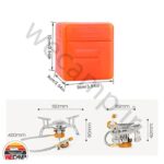 اجاق گاز سفری تاشو مدل اسپلیت Travel stove GL 186 - Image 7