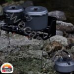 اجاق گاز دو شعله مسافرتی پایه دار ضدباد Travel stove - Image 5