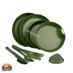 ست ظروف دو نفره لایف کمپ مدل کمبو 11 تکه Life camp tableware set - Image 3