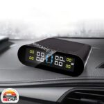 نشانگر فشار باد و دمای لاستیک با سنسور اکسترنال Air pressure and tire temperature indicator TPMS - Image 7