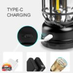 چراغ فانوسی شارژی مدل lantern Camping Lamp L-27 - Image 3