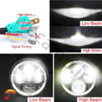 چراغ بلوری 7 اینچ دور نئون 7inch Round Led Headlight - Image 10