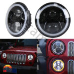 چراغ بلوری 7 اینچ دور نئون 7inch Round Led Headlight - Image 5