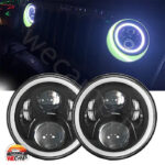 چراغ بلوری 7 اینچ دور نئون 7inch Round Led Headlight - Image 6