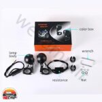 پروژکتور دو رنگ لنزدار گرد Two-color lens projector - Image 11