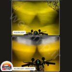 پروژکتور دو رنگ لنزدار گرد Two-color lens projector - Image 5