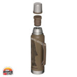 فلاسک 1 لیتری استنلی مدل طرح ماهی Stanley The peter perch Legendary Classic Bottle - Image 6