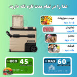 یخچال فریزر سفری 55 لیتری آلپیکول مدل  ALPICOOL TAW55 - Image 7
