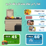 یخچال فریزر سفری 45 لیتری آلپیکول مدل ALPICOOL TA45 - Image 8