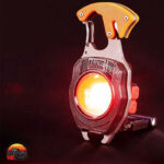 چراغ COB کارابین دار مدل COB light with carabiner W5147 - Image 12