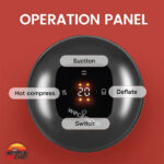 ماساژور و بادکش هوشمند شارژی Rechargeable smart massager - Image 7