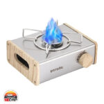 اجاق گاز تک شعله پرودو طرح چوب Porodo single burner gas stove - Image 2