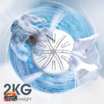 ماشین لباسشویی سفری پرتابل Portable washing machine USB - Image 5