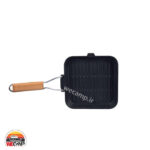 تابه ذغالی لایف کمپ 22 سانت Life camp charcoal pan - Image 3