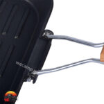 تابه ذغالی لایف کمپ 22 سانت Life camp charcoal pan - Image 4