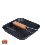 تابه ذغالی لایف کمپ 22 سانت Life camp charcoal pan - Image 5