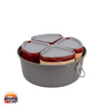 ست قابلمه 6 نفره لایف کمپ Life camp pot set - Image 3