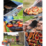 ست ابزار آشپزی استیل با کیف برزنتی Cooking tool set - Image 4