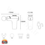 ماساژور شارژی یسیدو مدل yesido massager mg01 - Image 4