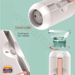 بیده شارژی جیبی گرین لاین مدل Green Lion electric pocket bidet - Image 6