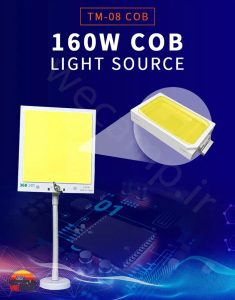 چراغ کمپ COB مگنتی مدل COB camp light 360 TM08 - Image 7