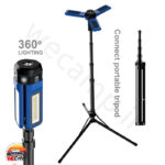 چراغ کمپینگ (فیش لایت) شارژی پاورلوژی Powerology camping light - Image 8