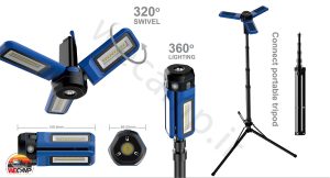 چراغ کمپینگ (فیش لایت) شارژی پاورلوژی Powerology camping light - Image 2