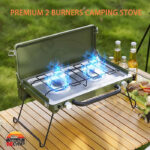 اجاق دوشعله اطلس مدل Atlas Gas stove YTR-D800 - Image 6