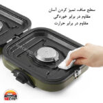 اجاق دو شعله نیچرهایک مدل Naturehike NH22RJ003 - Image 3