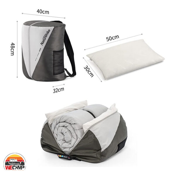 کیسه‌ خواب دو‌نفره نیچرهایک HD250