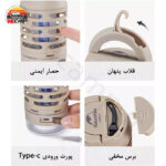 چراغ چادر حشره‌کش نیچرهایک مدل Naturehike NH20ZM005 - Image 6