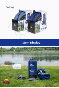 دوش سفري نيچرهايک مدل PW1027 کد Naturehike travel shower NH17L101-D - Image 6