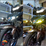 پروژکتور روکار 25 وات دو لنز دورنگ 3 اينچ Dual lens projector - Image 10