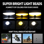 پروژکتور روکار 25 وات تک لنز دورنگ 3 اینچ Single lens projector - Image 7