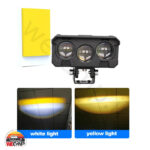 پروژکتور روکار 3لنز دورنگ ساده 3lens projector - Image 4