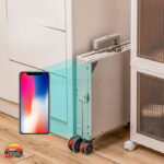 سبد خرید تاشو کمپینگ 65 لیتری چرخدار بلک دیر