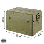 هارد باکس تاشو 90 لیتری بلک دیر مدل Black Deer JP2030-D-L - Image 7